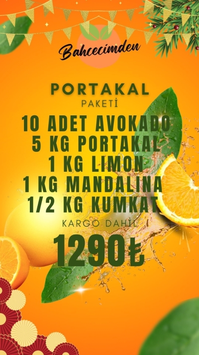 Portakallı paket